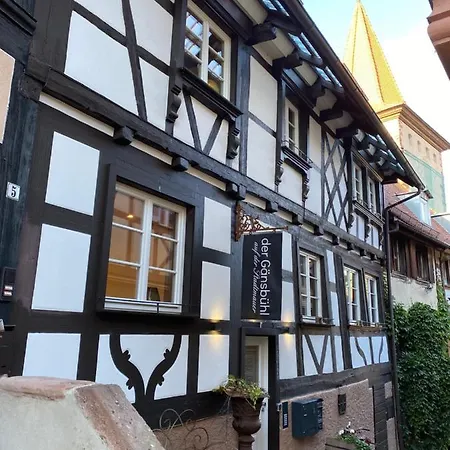 Kulturdenkmal Der Gaensbuehl Auf Der Stadtmauer 公寓