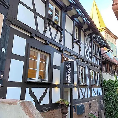 公寓 Kulturdenkmal Der Gaensbuehl Auf Der Stadtmauer 哥根巴赫